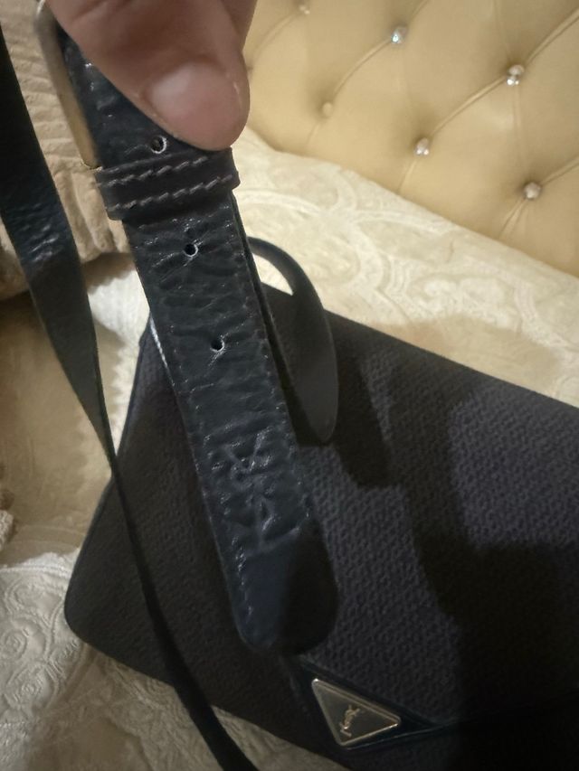 Borsa Yves Saint Laurent vintage nera