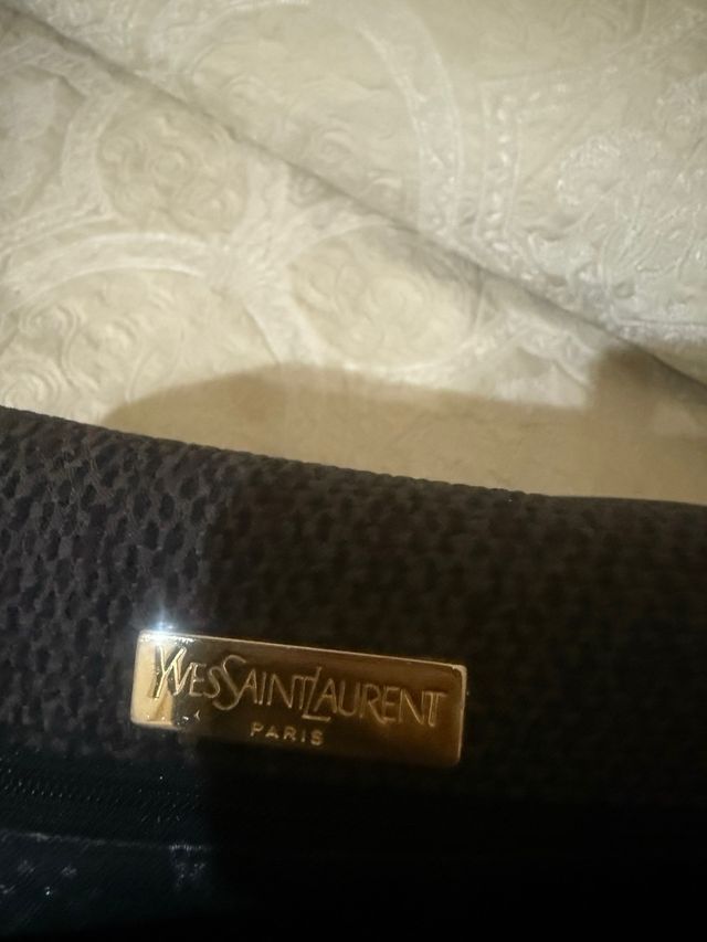 Borsa Yves Saint Laurent vintage nera