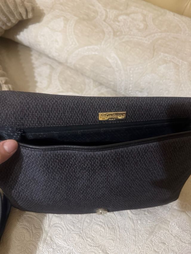 Borsa Yves Saint Laurent vintage nera