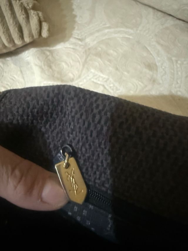 Borsa Yves Saint Laurent vintage nera