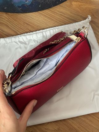 Bolso Furla Rojo y Dorado