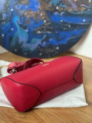 Bolso Furla Rojo y Dorado