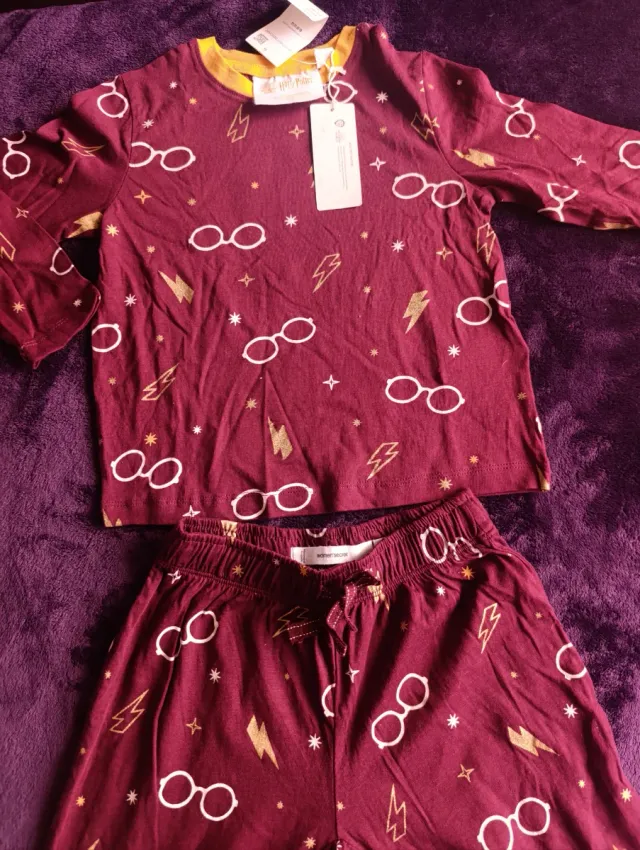 Pijama Harry Potter Gafas Rayo Talla [Talla]