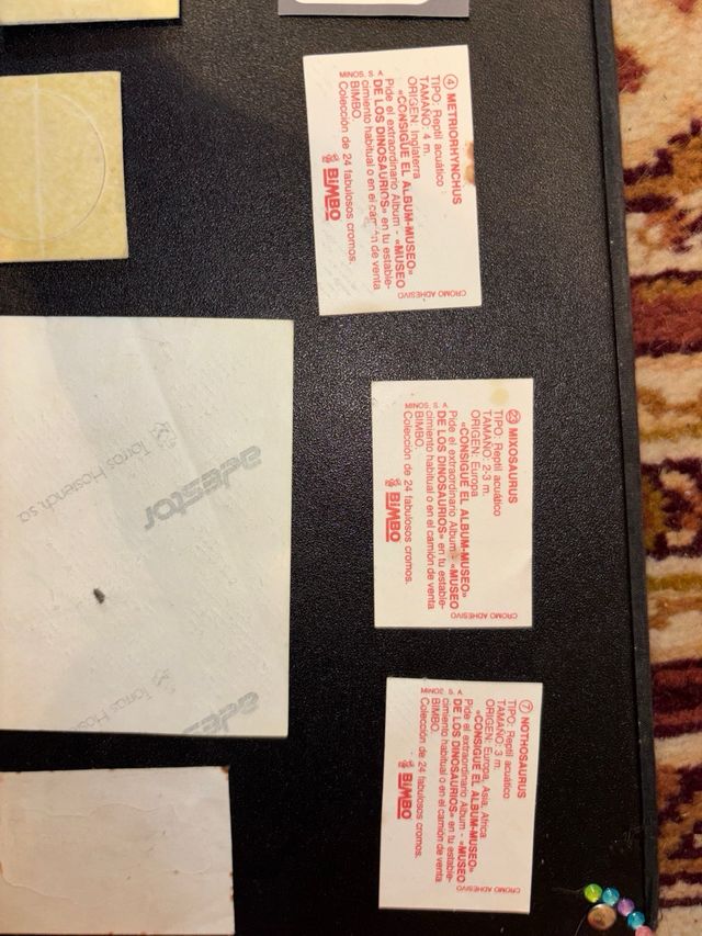 Lote de pegatinas vintage