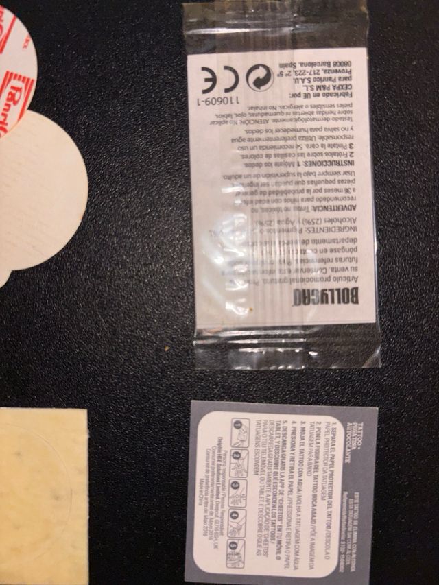 Lote de pegatinas vintage