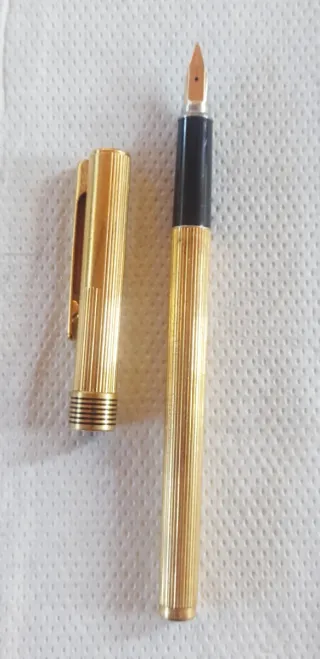 Aurora Penna Stilografica Oro Righe