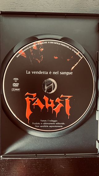 Faust DVD - Film di Brian Yuzna