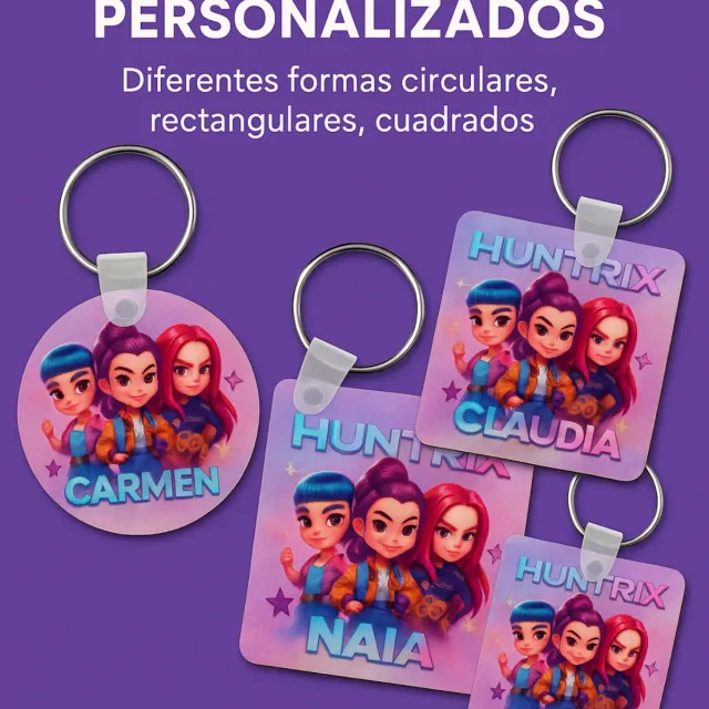 Llaveros personalizados