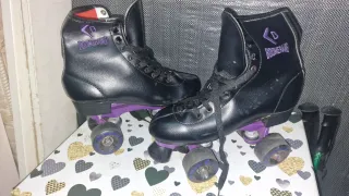 Patines Boomerang Talla 39 Negros