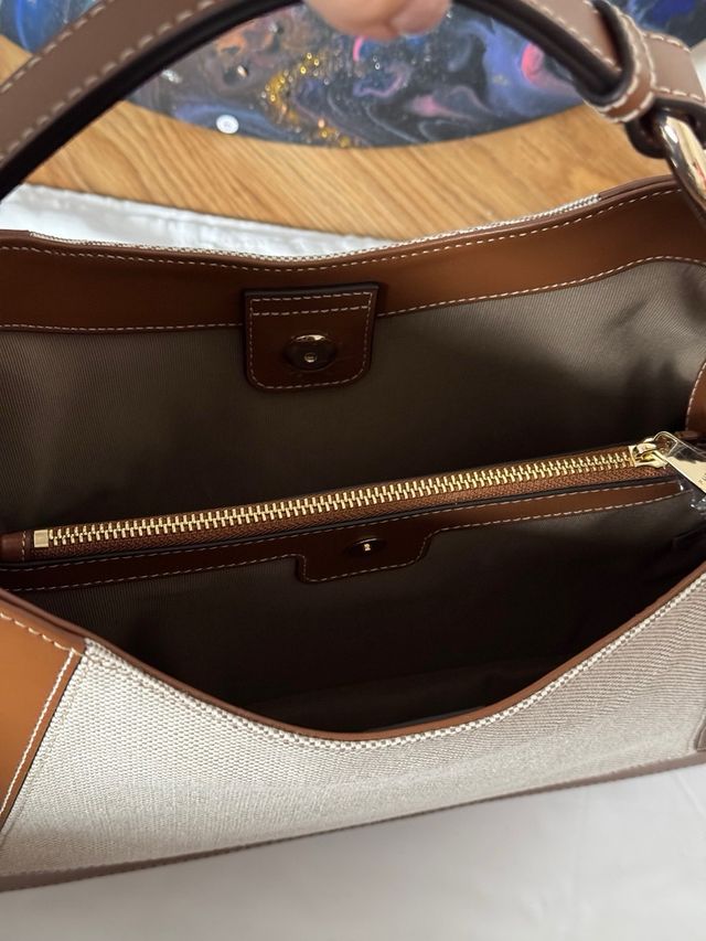 Bolso Furla Beige y Marrón