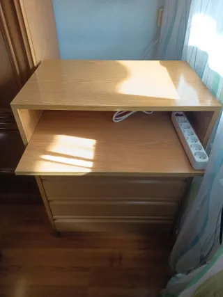 Cajonera/Mesa Ordenador Madera