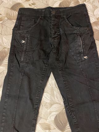 Jeans Gazzarini Uomo Slimfit Neri Taglia 47