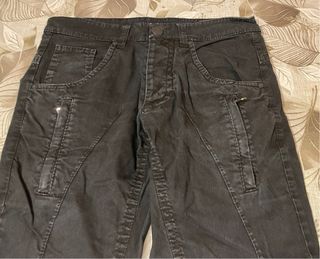 Jeans Gazzarini Uomo Slimfit Neri Taglia 47