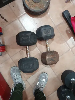 Mancuernas 40 kg (Set de 2)