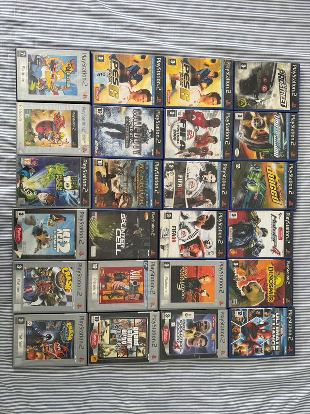 Videojuegos PlayStation 2 SE VENDEN POR SEPARADO