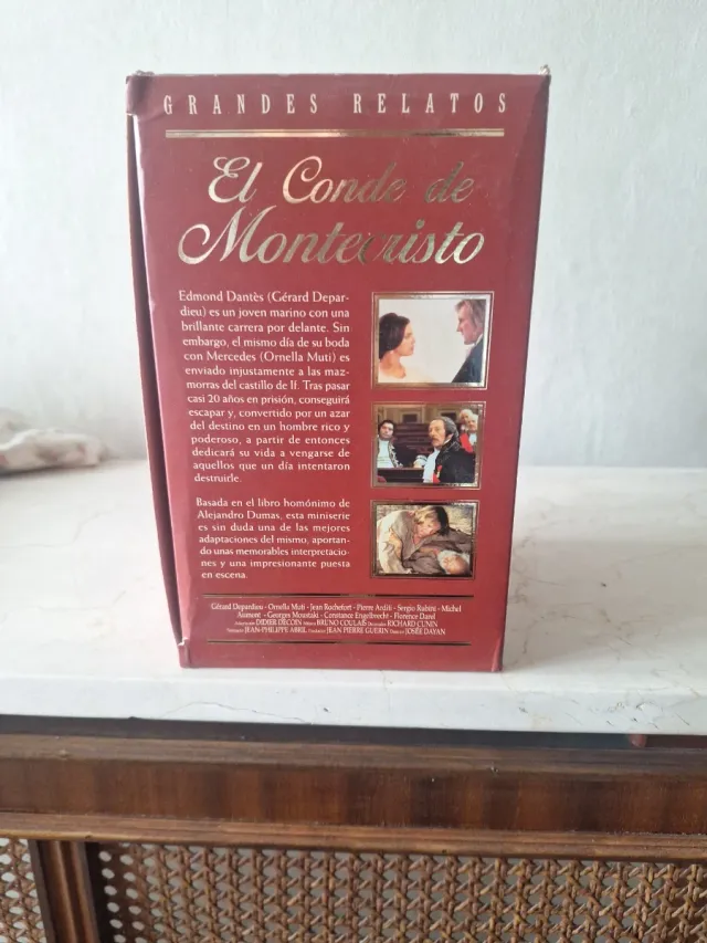 Colección El Conde de Montecristo VHS