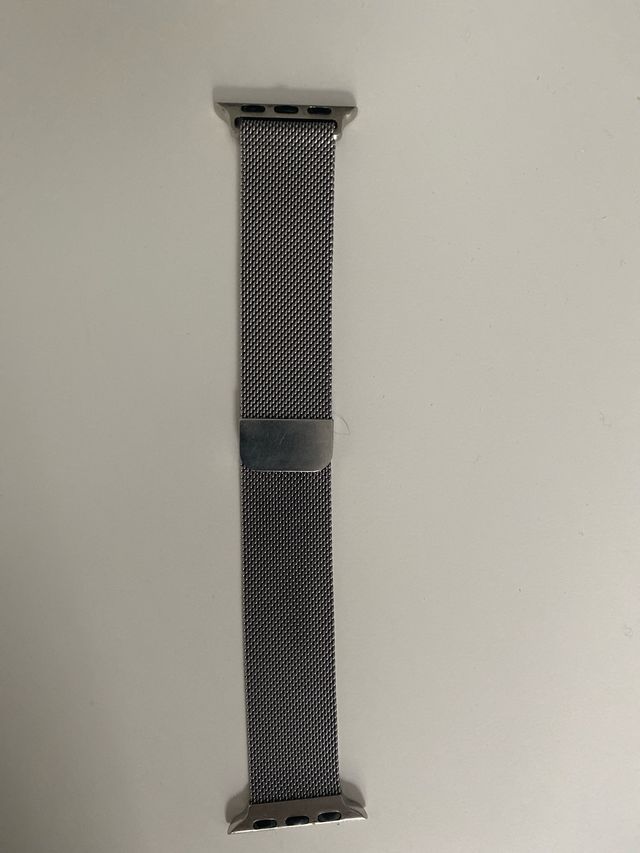 Correa Apple Watch 38mm Milanesa Gris