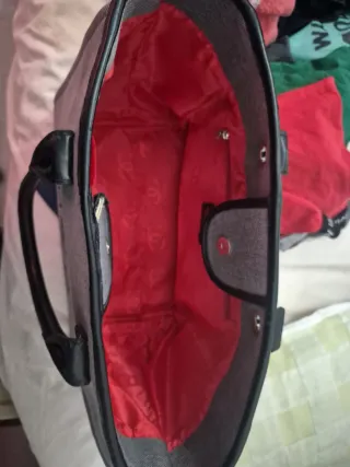 Bolso Chanel Gris y Negro