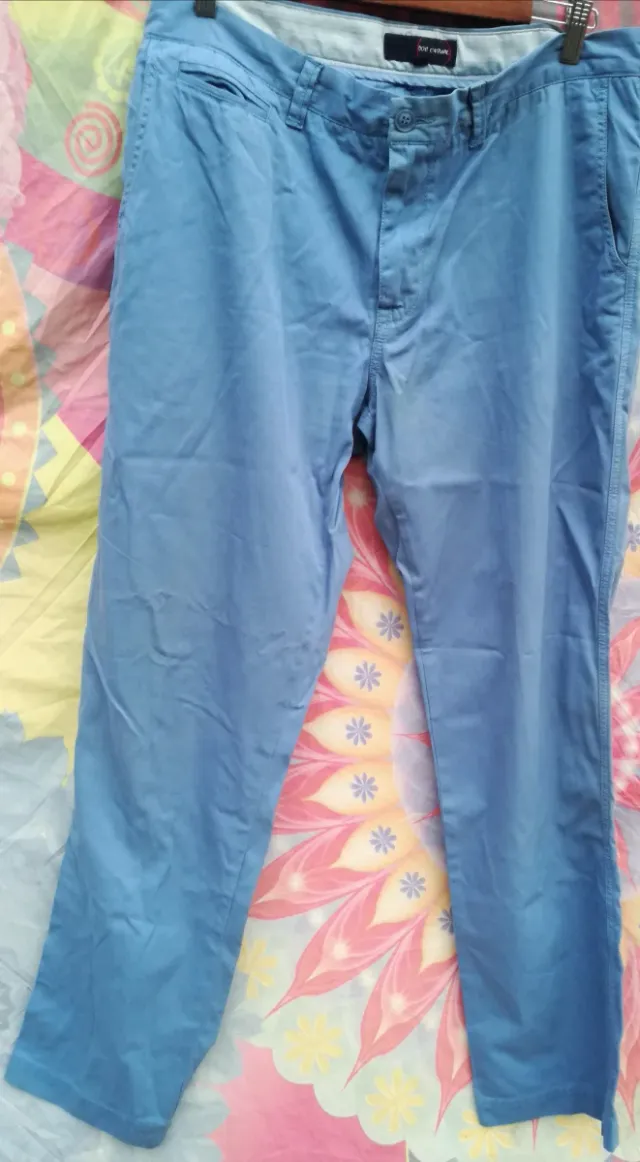 5 PANTALONES DE HOMBRE DISTINTOS COLORES:1X2,5 €