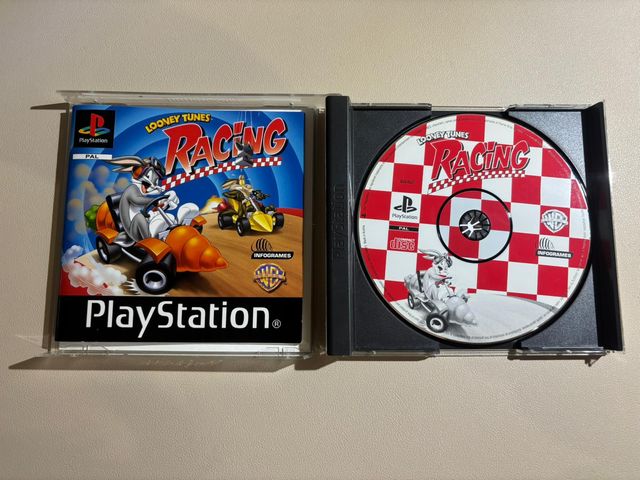 Looney Tunes Racing PS1 PAL Completo Original