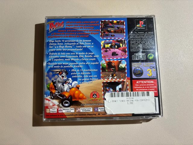 Looney Tunes Racing PS1 PAL Completo Original
