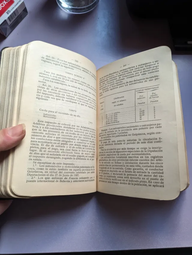 Anuario 1922 Real Automóvil Club de España