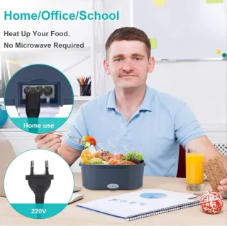 Fiambrera Eléctrica 60W 1.5L Taper Calentador Comi
