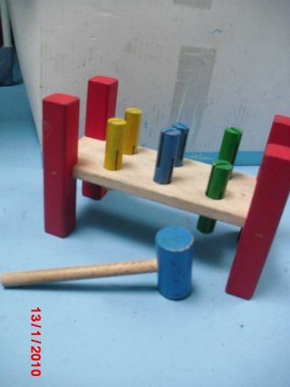 LOTE DE JUGUETES DE MADERA 10€ TODOS,