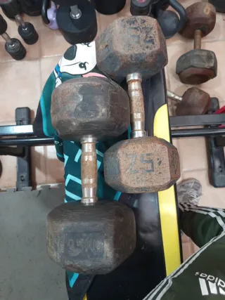 Mancuernas 25kg (Set de 2)