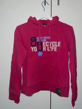 Felpa Guru fucsia Y2K