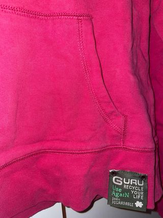 Felpa Guru fucsia Y2K