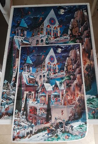 Puzzle 2000 piezas terrorífico