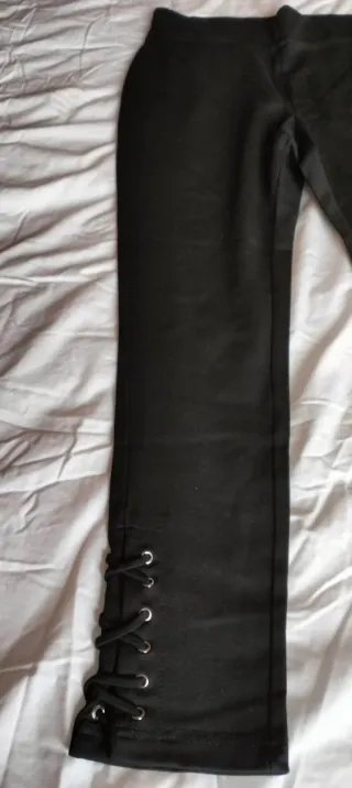 REBAJADOPANTALÓN NEGRO FIESTA NUEVO AJUSTADO