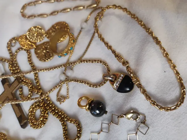 Lote bisutería vintage