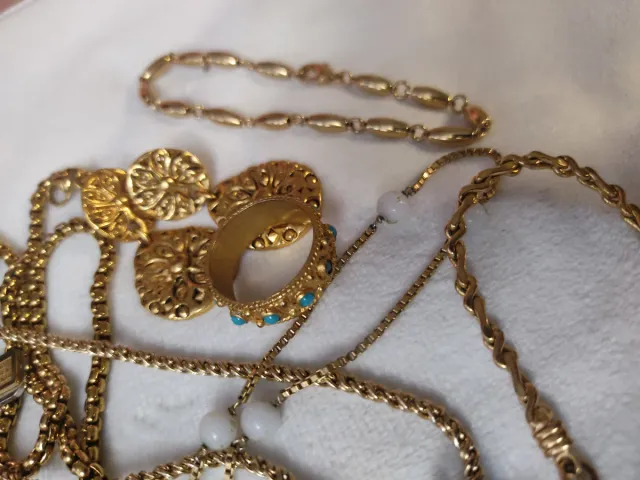 Lote bisutería vintage