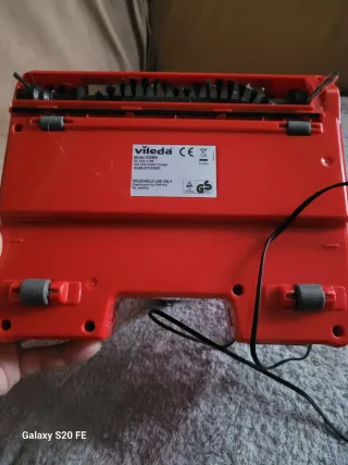 Bicicleta plegable roja