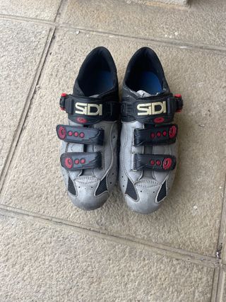 Zapatillas Sidi Spinning Negras y Grises
