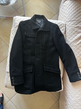 Cappottino H&M Uomo Nero Taglia 46 it