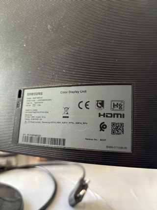 Monitor Samsung Negro
