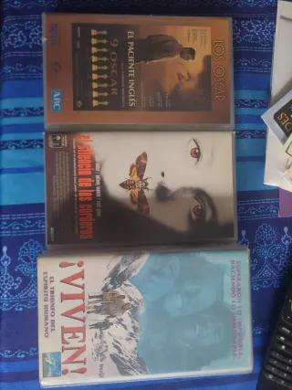 Lote 3 Cintas VHS: El Silencio de los Corderos, Vi
