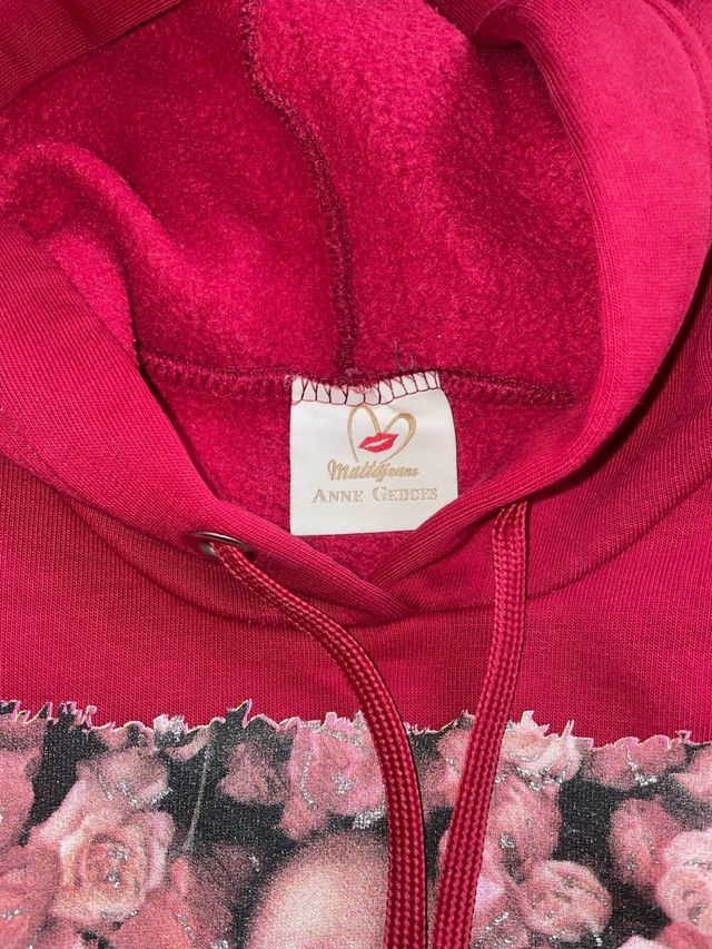 Felpa Anne Geddes Y2K Bambino Rose