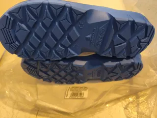 Botas de Agua Seguridad Blancas y Azules