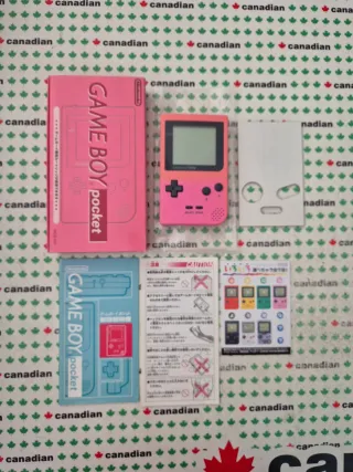 Game Boy Pocket Rosa