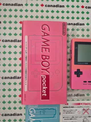 Game Boy Pocket Rosa