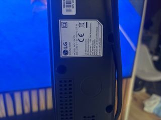 Barra de Sonido LG Negra y Marrón