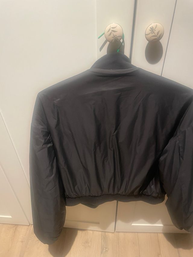 Chaqueta acolchada negra