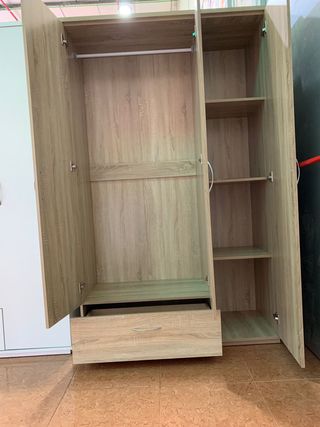 Armario 3 Puertas Madera