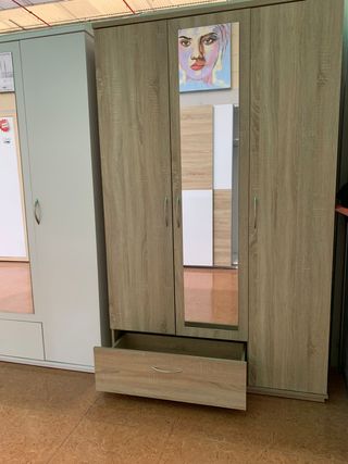 Armario 3 Puertas Madera