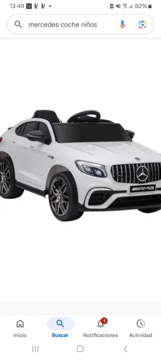 Auto elettrica Mercedes per bambini