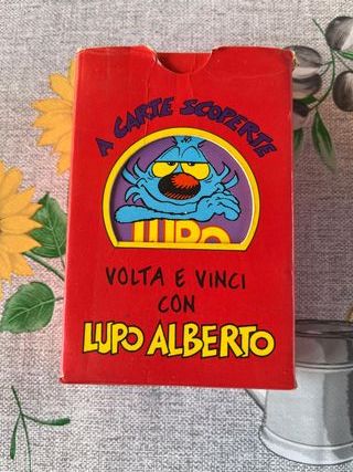 Carte da gioco Lupo Alberto vintage anni 90